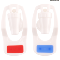 WeihonghunfeiHigh Quality Water Dispenser Replacement Push Type White Plastic Tap Faucet 2 Pcs. 