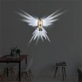 3D Bird Wall Lamp Body Animal Lighting Lustre Modern Creative Atmosphere Halloween Owl Eagle Shape Projector. 