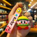 New Cartoon Waddle Dee Doo Game Sweet Pink Kirby Anime Pendant Kabi Keychain Children Birthday Gifts Women Car Bag Key Chain Girls. 