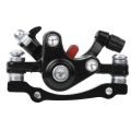 Durable Aluminum Alloy Mountain Bike Disc Brakes Front and Rear High-Performance Disc Brake Calipers Lightweight Black Bicycle Disc Brake for MTB, Mountain and Road Bikes. 