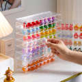 Cute Particle Storage Pop Mart Blind Box Figurine Stand Small Multi-layer Rotating Detachable Display Rack. 