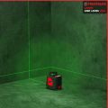 FREEMANS PRO-LL25 Test & Measure Green Beam Self Levelling 25m Cross Line Laser Level With Magnetic Line Level  (9 cm). 