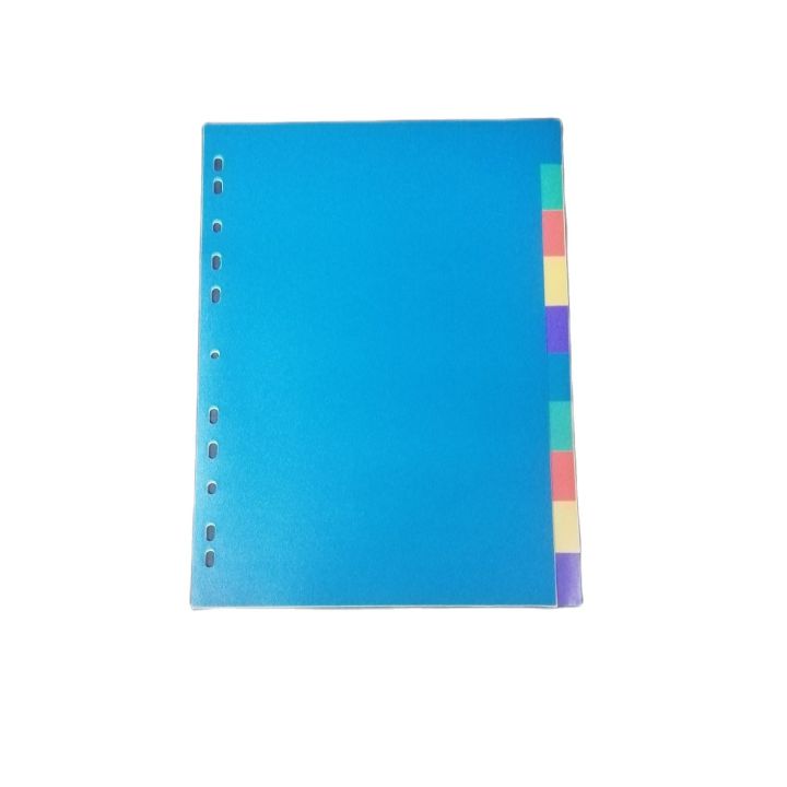 PVC%20File%20Divider,%2010%20Index%20File%20%20Divider,%20Separator%20With%2011%20Holes%20-%20Image%202