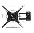HDL-117B-2 Tilt And Swivel TV Wall Mount Bracket 14 -42 inch LCD TV Bracket | Moveable Wall Bracket/Wall Mount. 