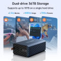 ACASIS 3.5-inch Dual Disk Enclosure Disk Array Box. RAID Mode Array Enclosure U-S-B 3.0 to SATA Works Noiseless EC-7352. 