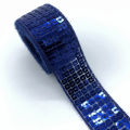 5yards 25mm Sequins Ribbon Lace Trim Sequin Sewing Fabric Ribbon For Dress Clothes Headdress Bridal Wedding Accessories. 