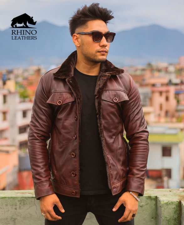 Rhino%20Leather%20Men's%20Genuine%20Leather%20Jacket%20-%20Image%202