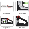 Engineering Inclinometer, Universal Slope Measuring Scale, Multifunctional Goniometer Instrument Measuring Tool A Reusable. 