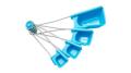 Dreamfarm  Levoons - Self-Leveling Measuring Spoons, Set Of 4, Assorted Colors. 