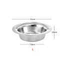 2 Size Practice with Handle Sewer Net Stopper Colanders Basin Bathtub Sink Filter Flume Sink Strainer Kitchen Sink Hair Drain Mesh. 