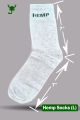 Unisex 2 Combo Original Hemp Socks For a Couple Sustainable & Odor-Resistant. 