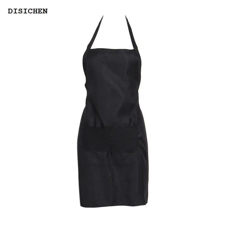 DISICHEN%20%E3%80%902025%20Version%E3%80%91%202019%20solid%20Men%20Lady%20Woman%20Apron%20Home%20Kitchen%20Chef%20Aprons%20Restaurant%20Cooking%20Baking%20Dress%20Fashion%20Apron%20-%20Image%207