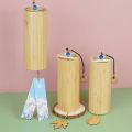 Garden Decor Natural Sound Bamboo Wind Chimes Wind Blows Four Seasons Wind Bell Maple Leaf Figure Pendant Wind Chimes Outdoor Use. 