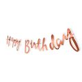 Happy Birthday Cursive Party Decoration Banner (1 Set). 