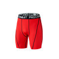 Sports skinny shorts, men's running training leggings, quint pants, compression pants, high stretch fast drying, breathable fitness shorts. 