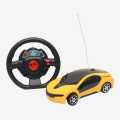 Yellow Color Champion Fast & Manipulates Remote Control Racing Sports Car. 