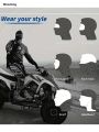 Wenefang Outdoor Cycling Balaclava Hat Face Mask Breathable Sunscreen Printed Cycling Leisure Daily Essential. 