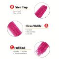 【2025 Version】 Position braid braided free inch braid crochet curl long synthetic Zizi braid thin box twist synthetic braid hair 24 hooks. 