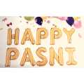VaryGood Foil Ballon For Happy Pasni Celebration Decoration Balloons. 