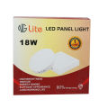 White Color Led Panel Light 18 Watt. 