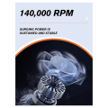 NCANRUI 140000RPM X7 Air Blower Wind Speeds 53m/S Vacuum Cleaner Turbo Jet Fan Electric Turbo Blower Blowing Dust Dryer. 