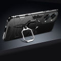 Vantime Case for OnePlus Nord 2T 5G Metallic Ring Stand Armor Hard Back Protective Casing. 