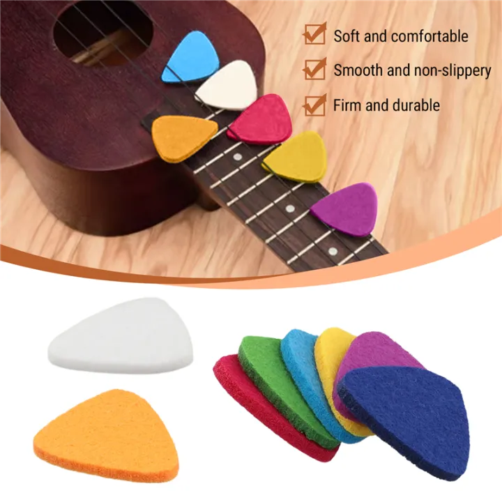 Ukulele%20Picks%20Felt%20Picks/Plectrums%20For%20Ukulele%20And%20Guitar,8%20Pieces%20-%20Image%203