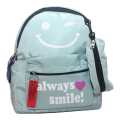 Smile Sign Waterproof Women Backpack. 