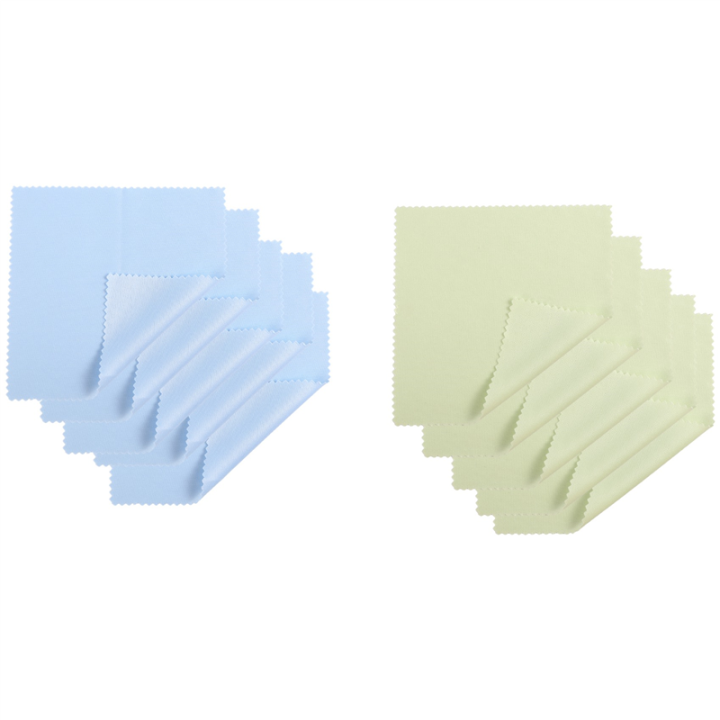 Pack 10 Microfibre Cleaning Cloth for Spectacles Screens