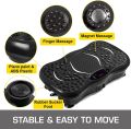 Vibration Plate Whole Body Massager Machine with Resistance Bands & Remote Control for Fat Burning and Weight Loss. 