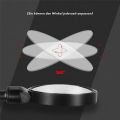1 Pair of Bike Mirrors 360° Adjustable Hose Mirror Reflector for Mountain Bike Electric Bicycle Etc. 