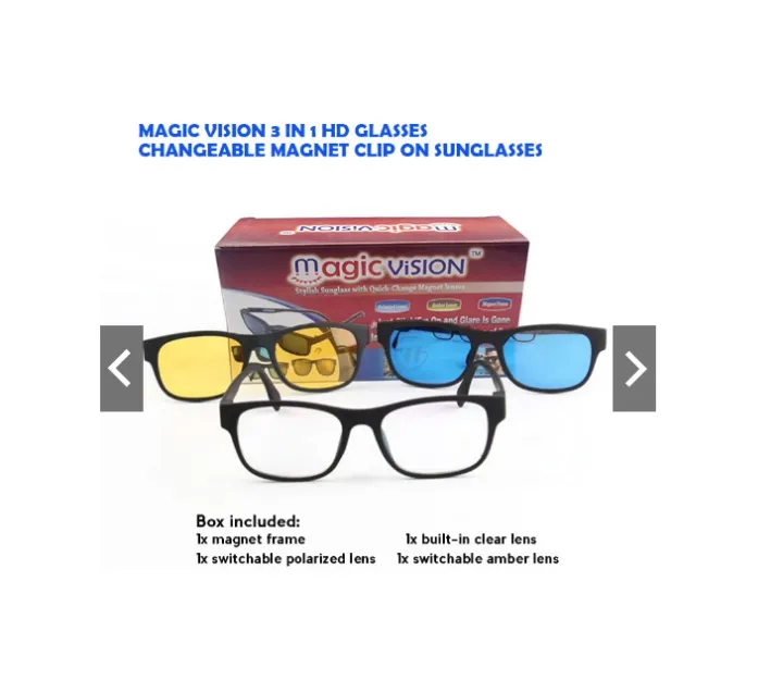 Magic%20Vision%203%20in%201%20Quick%20Change%20Magnet%20Lenses%20Frame%20Sunglasses%20-%20Image%206