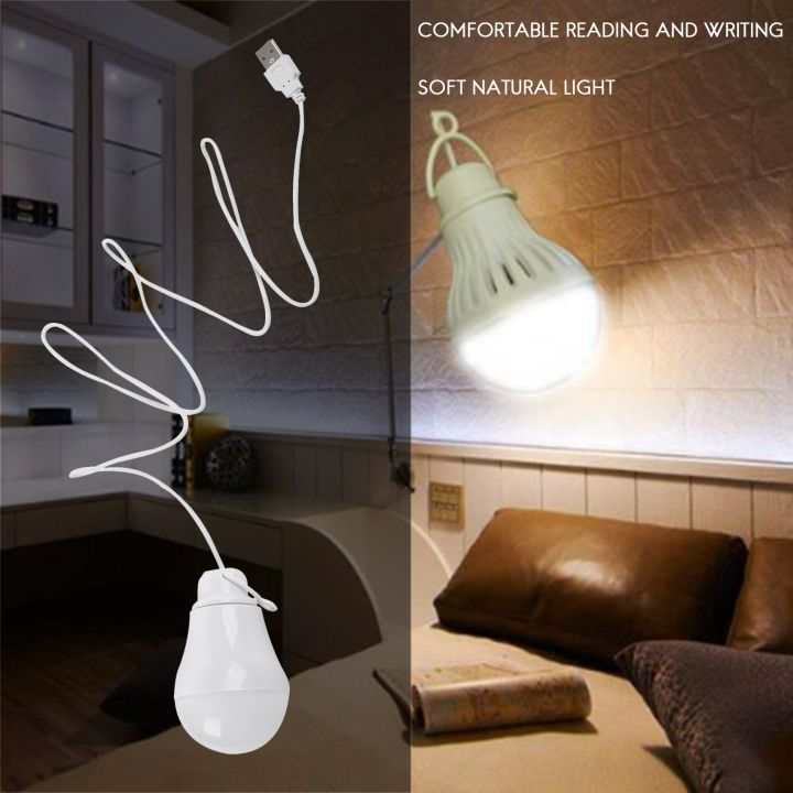 ARELENE%20DC5V%205W%20LED%20Bulb%20USB%20lamp%20Portable%20White%20light%20for%20Outdoor%20Laptop%20(White)%20-%20Image%207
