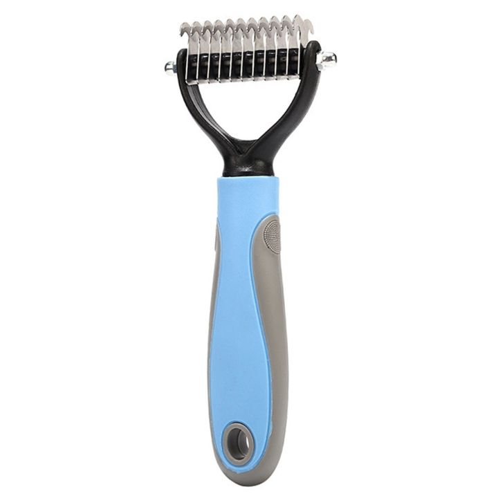 Double ided beauty brush for removing tangled hair