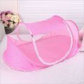 BABY 4-in-1 Mosquito Net Bed with Pillow - Big Folding Anti-Insects Tent for Babies, High_Quality. 