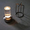 1 Piece Rechargeable Crystal Lamp Bedside Table Bedroom Led Touch Table Lamp Gold. 