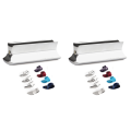 ARELENE 2X Guitar Slide Metal Steel Tone-Bar,with Celluloid and Stainless Steel Metal Thumb & Finger Picks Plectrums. 