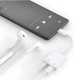 Hoco 2 in 1 Type C to 3.5mm Earphone Audio & Charger Splitter. 