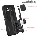 Lenuo For Xiaomi POCO X3 Pro / Poco X3 NFC Back Cover Anti-fall Fashion Protective Shockproof Casing Armor Hard Bracket Protection Phone Case. 