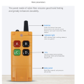 High Power Waterproof and Drop-Proof Industrial Wireless Remote Control EV1527 Chip ASK 2000M Long Range 433Mhz Durable. 