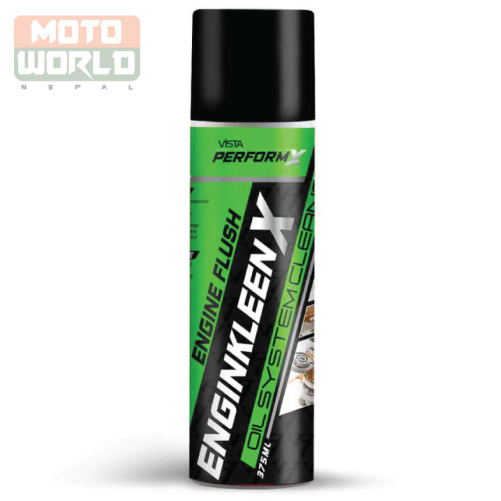 Vista Engine Kleen 375ml - Engine Flush Oil System Cleaner for Cars/Motorcycles/Scooters by Moto World Nepal