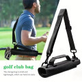 Portable Mini Golf Club Bag Light Weight Outdoor Training Shoulder Crossbody Storage Crossbody Storage for Unisex. 