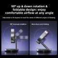 Electric Fans Rechargeable High-speed Turbos Air Conditioning Portable Size Foldable Portable Air Conditioner Wall Mounted 5 Speed Cooling Tools Desk Fan Living Room. 