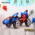 Xujiguanghui Wenefang Fifty percent discount 4D Racing Balloons Car Balloon Hot Wheels PAffordablearty Foil Balloon Baby Shower Kids Gift Boy Racing Theme Birthday Decoration. 