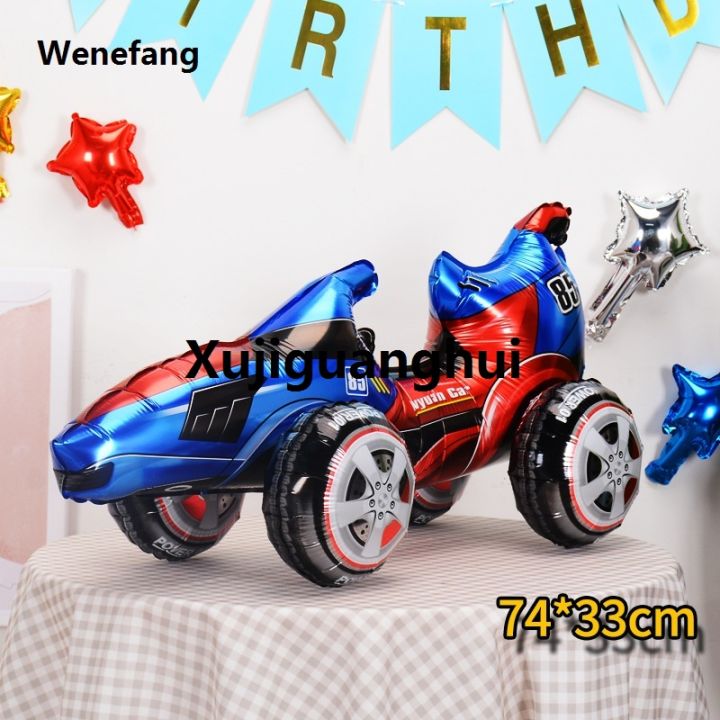 Xujiguanghui%20Wenefang%20Fifty%20percent%20discount%204D%20Racing%20Balloons%20Car%20Balloon%20Hot%20Wheels%20PAffordablearty%20Foil%20Balloon%20Baby%20Shower%20Kids%20Gift%20Boy%20Racing%20Theme%20Birthday%20Decoration%20-%20Image%204