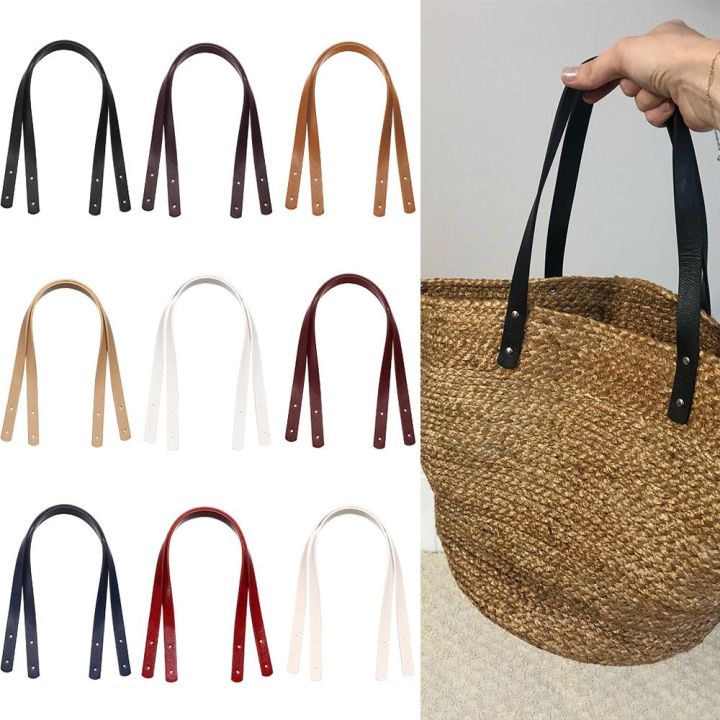 Gift Box Handle PU Leather Bag Accessories Handbag Band Handle Detachable Shoulder Bag Strap Bag Belt