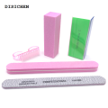 DISICHEN Sales promotion 5pcs/Set For Nail Manicure Kit Nail Files Brush Durable Buffing Grit Black Art Accessories Sanding File UV Gel Polish Tools. 