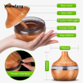 Wenefang 300ml Humidifier Electric Aroma Air Diffuser Wood Ultrasonic Air Humidifier Essential Oil Aromatherapy Cool Mist Maker For Home. 