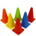 Sports Training Field Agility Space Marker Cones | Marking Cone 9 inch | Pack of 10. 