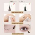 1 Piece Long Lasting Waterproof Ultra Thin Marker Eyeliner Pen – Precision Eye Liner for Smooth & Defined Makeup (Bobeini / Vbox / Gecomo Options Available). 